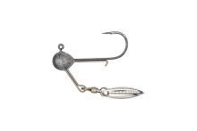 Geecrack Corn Head Blade jighead with thin willow blade