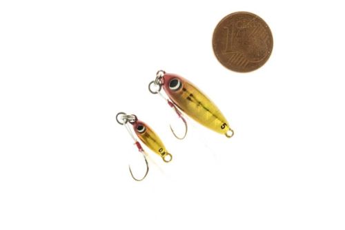 Major Craft Nano Aji Metal, lo chiami micro jig e neanche ti avvicini all'idea, hai bisogno di una lente d'ingrandimento per vedere i modelli più piccoli.